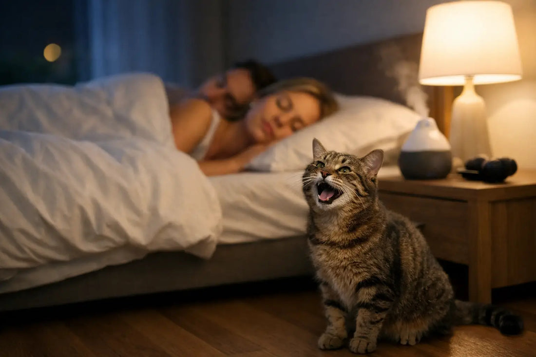 Humane Way to Stop Cat Meowing at Night
