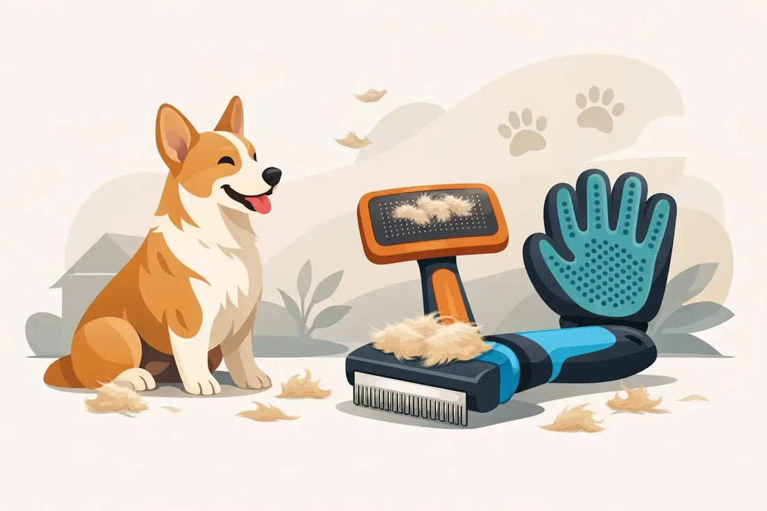 Best Brush for Short Haired Dog Shedding - Petmartopia