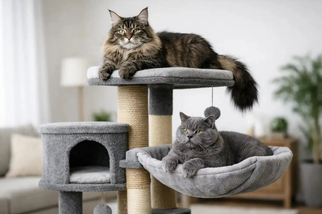 Best Large Modern Cat Tree for Big Cats - Petmartopia
