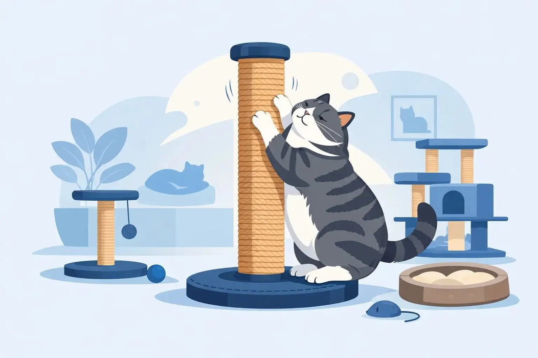 Best Scratching Post for Heavy Cats - Petmartopia