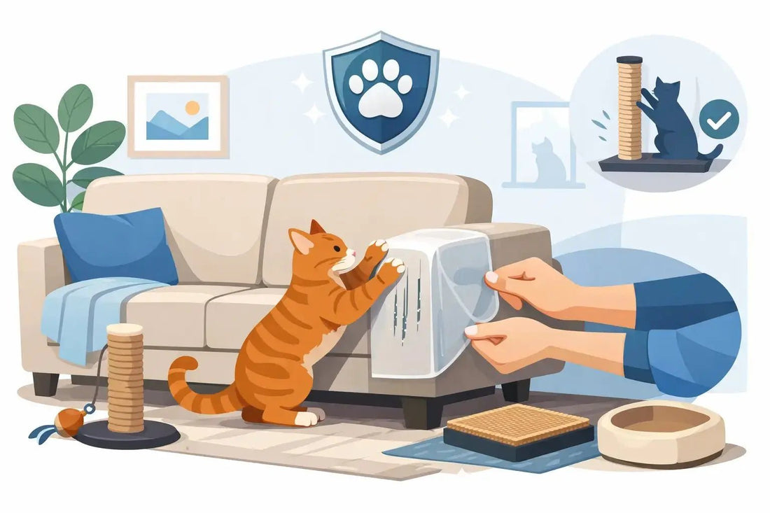 How to Save Your Sofa From Cat Claws - Petmartopia