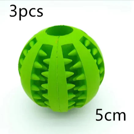 3-in-1 Dog Treat Ball - Slow Feeder & Dental Toy