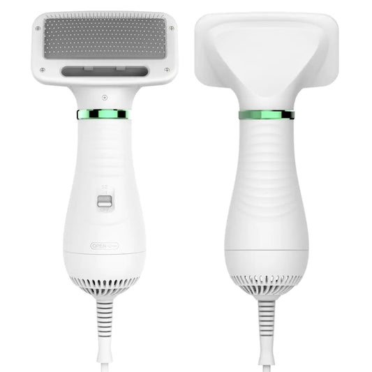 Pet Dryer & De-Shedding Brush - 2-in-1 Tool