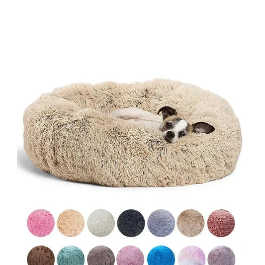 Luxury Round Pet Bed - Ultra-Soft Plush Comfort for Dogs & Cats - Petmartopia