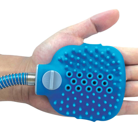 Pet Cleaning Products Silicone Shower Brush Comfortable Massager Dog Cat Bathing Artifact Shower Head