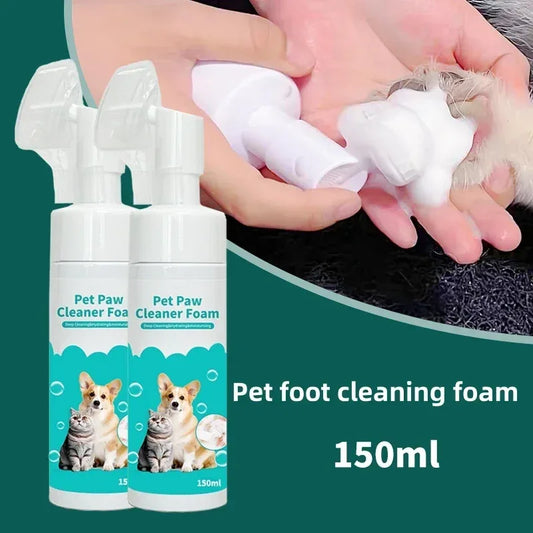 Paw Cleaning Foam - No-Rinse Waterless Cleanser - Petmartopia