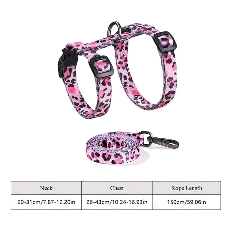 Escape-Proof Cat Harness & Leash - 150cm