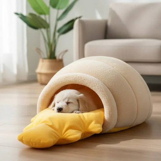 The Honey Pot Nest Bed - Cozy Cave Sanctuary - Petmartopia