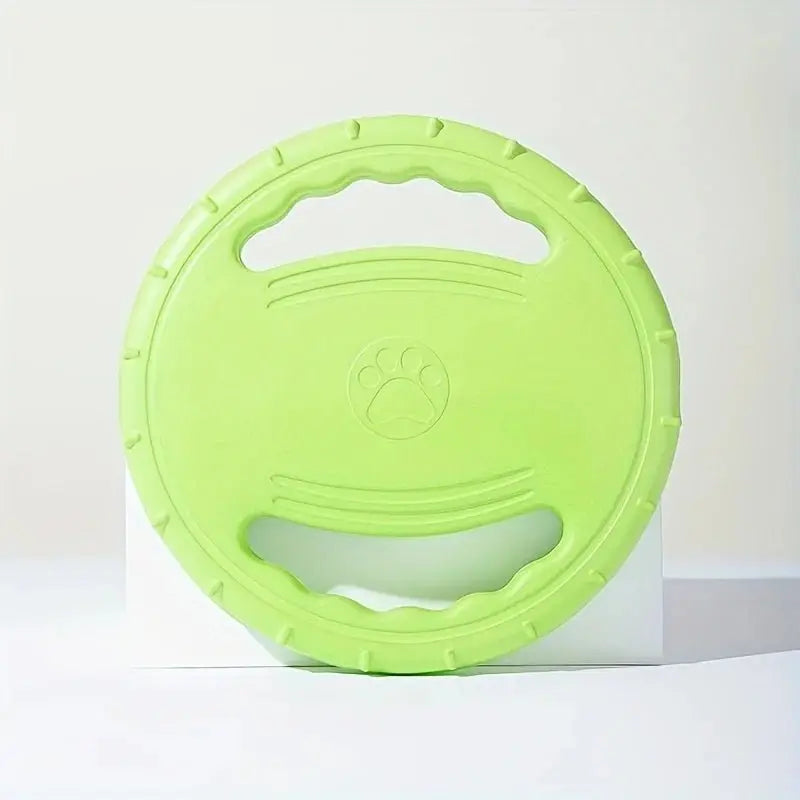 Dog Flying Disc Toy Durable - Soft Rubber by Petmartopia - Petmartopia