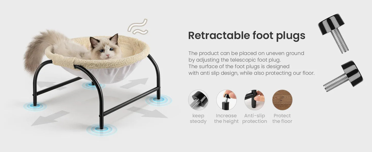 Elevated Hammock Pet Bed - Joint Support