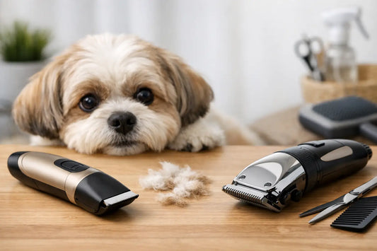 Low Noise Pet Trimmer vs Regular Clippers