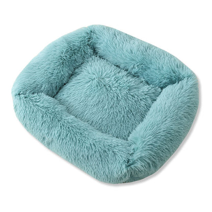 Plush Square Pet Nest Large, Medium And Small Dogs Autumn And Winter Sleeping Nest Dog Litter Cat Litter Pet Supplies