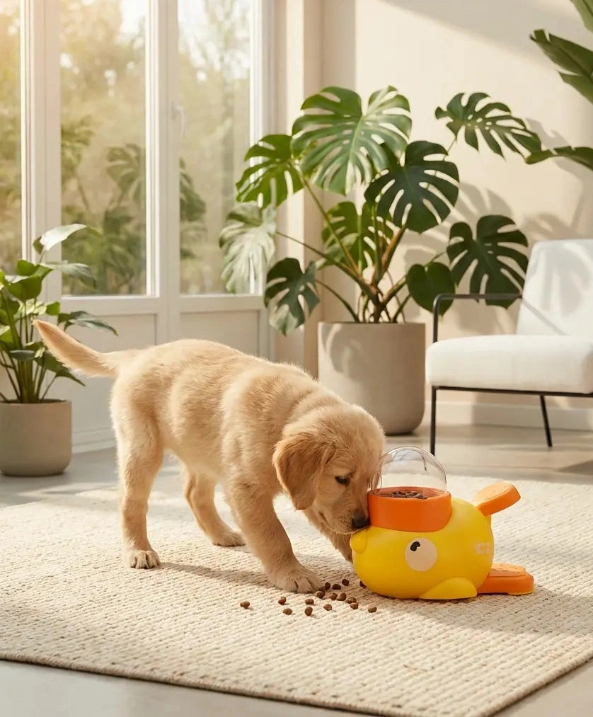 Bloom Anti-Bloat Slow Feeder Dog Bowl (BPA-Free) - Prevents Bloat