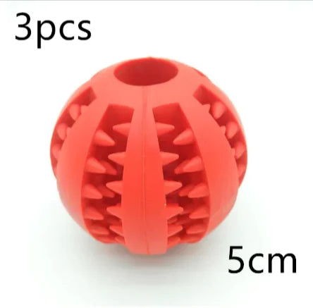 3-in-1 Dog Treat Ball - Slow Feeder & Dental Toy