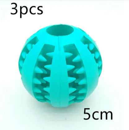 3-in-1 Dog Treat Ball - Slow Feeder & Dental Toy