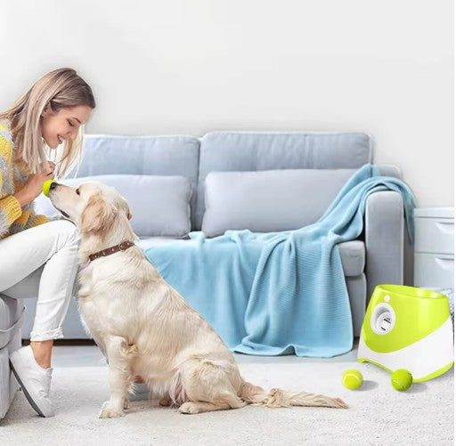 AutoFetch Ball Launcher - Automatic Dog Ball Thrower Fetch Toy