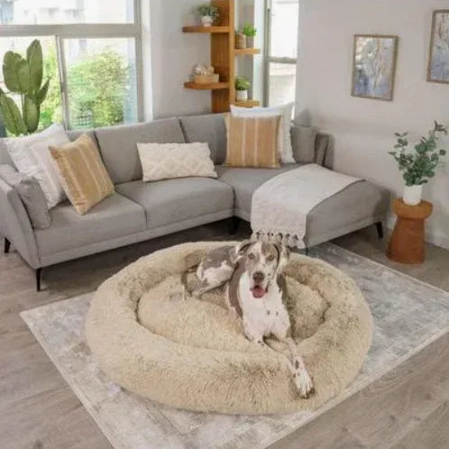 Luxury Round Pet Bed - Ultra-Soft Plush Comfort for Dogs & Cats - Petmartopia