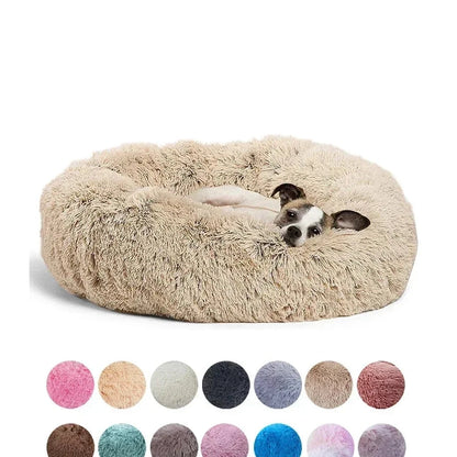 Luxury Round Pet Bed - Ultra-Soft Plush Comfort for Dogs & Cats - Petmartopia
