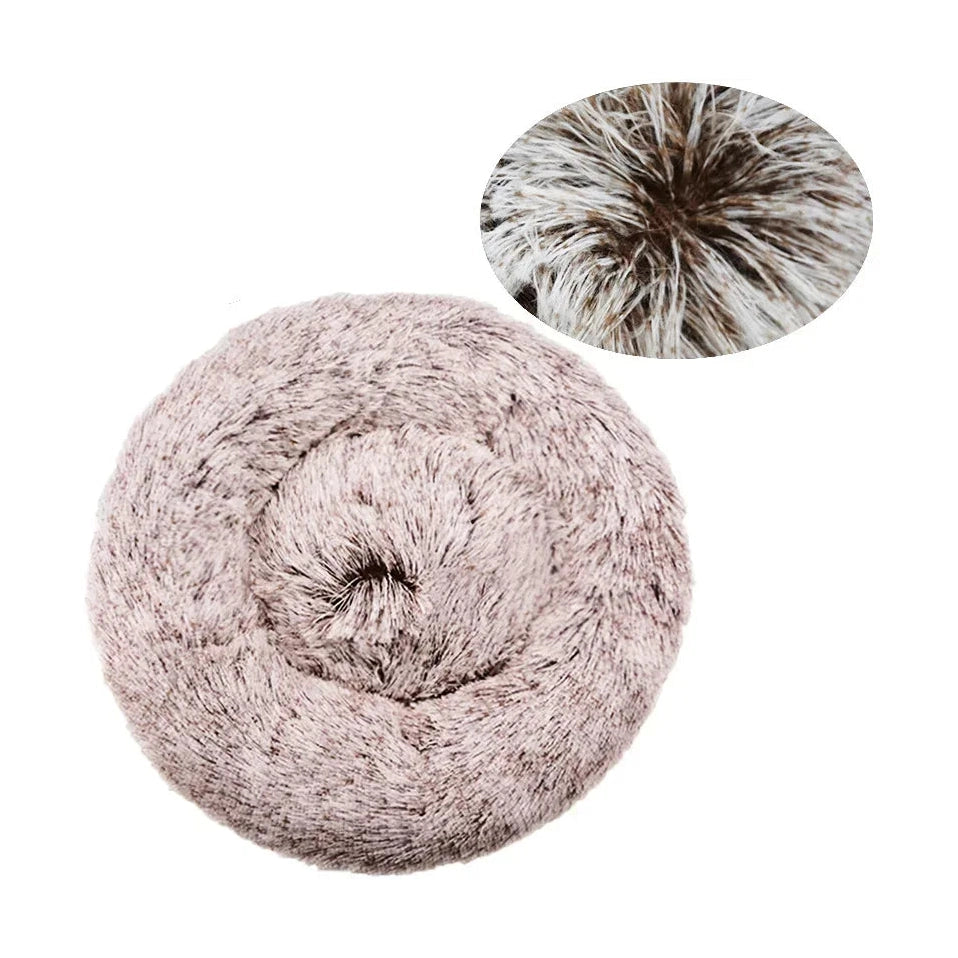 Luxury Round Pet Bed - Ultra-Soft Plush Comfort for Dogs & Cats - Petmartopia