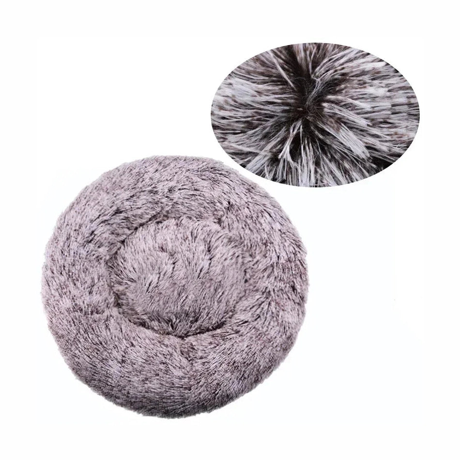 Luxury Round Pet Bed - Ultra-Soft Plush Comfort for Dogs & Cats - Petmartopia