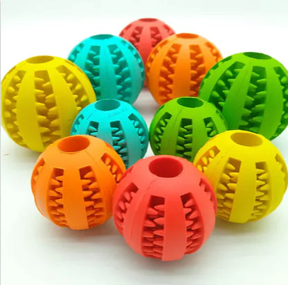 3-in-1 Dog Treat Ball - Slow Feeder & Dental Toy