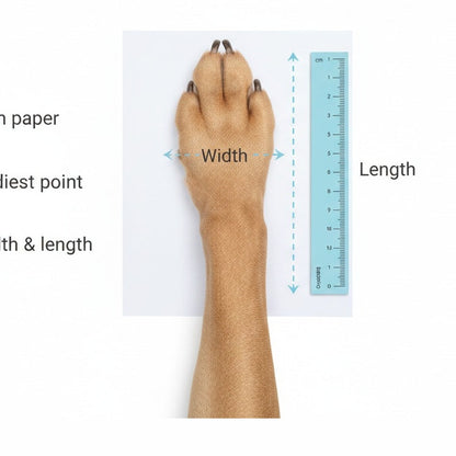 Rugged Paw™ Anti-Slip Waterproof Dog Boots Set of 4