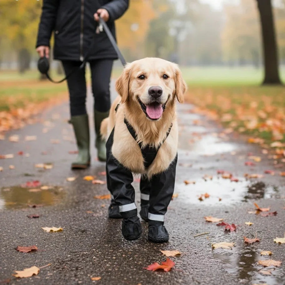 Anti-Slip Dog Boots - Waterproof Paw Protectors - Petmartopia