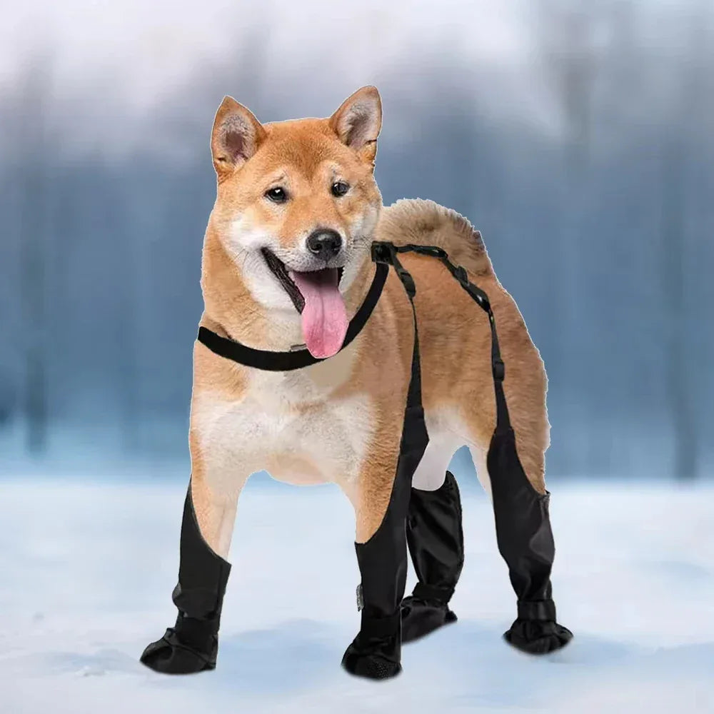 Anti-Slip Dog Boots - Waterproof Paw Protectors - Petmartopia