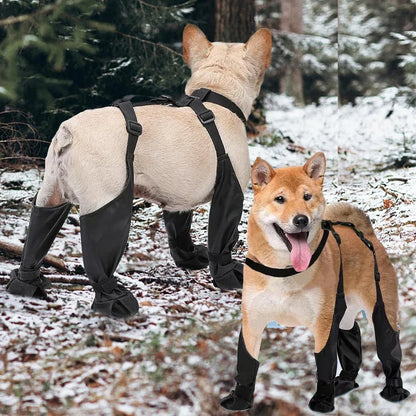 Anti-Slip Dog Boots - Waterproof Paw Protectors - Petmartopia