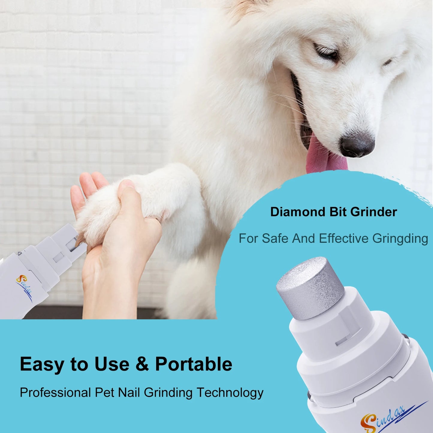 Nail Trims Without the Drama — Quiet Electric Pet Nail Grinder
