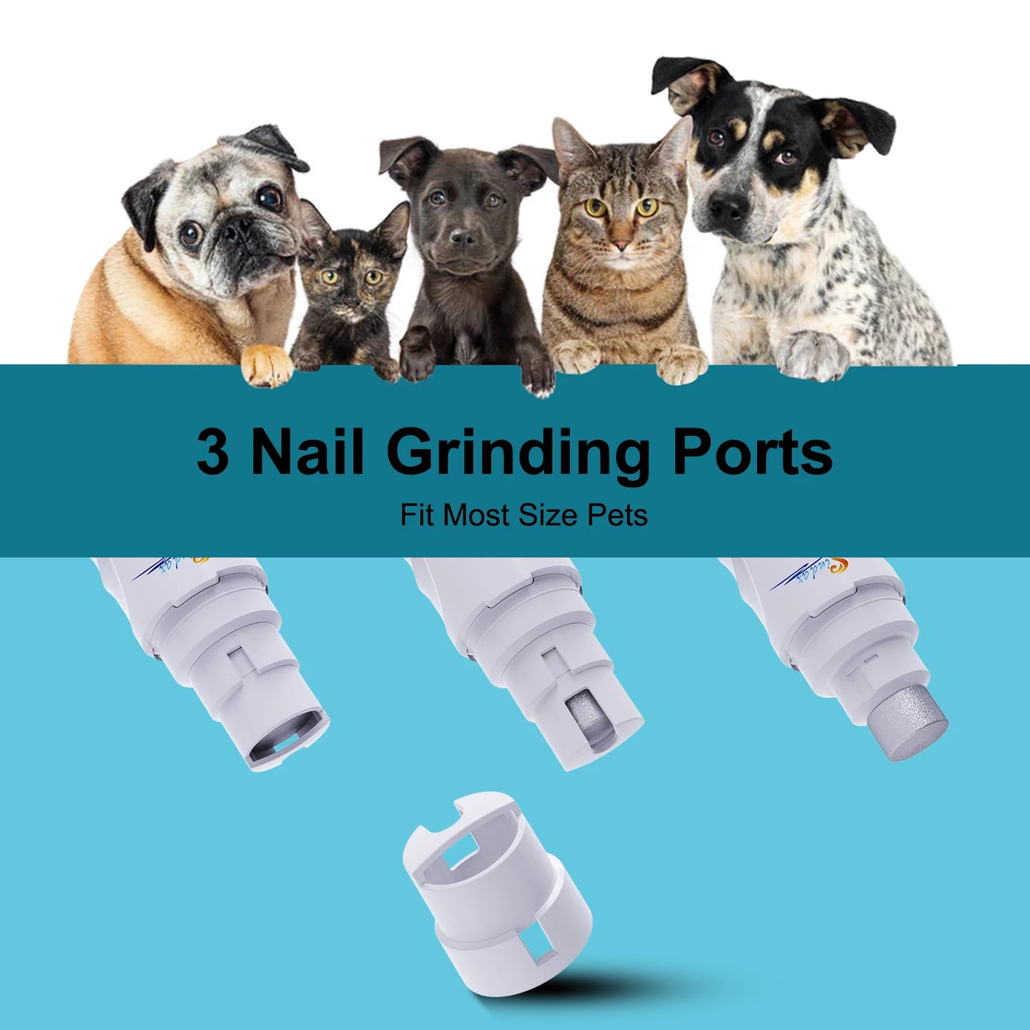 Nail Trims Without the Drama — Quiet Electric Pet Nail Grinder