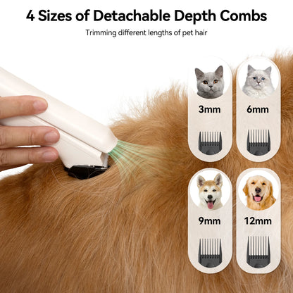 Trim, Dry & Clean — 3-in-1 Pet Grooming Vacuum Kit
