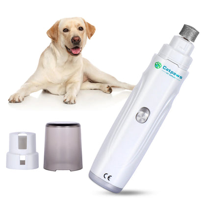 Nail Trims Without the Drama — Quiet Electric Pet Nail Grinder
