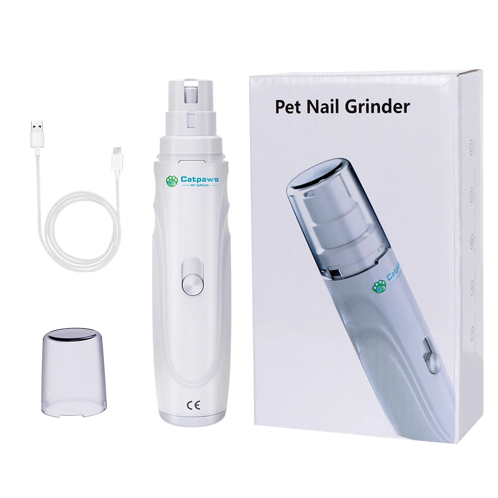 Nail Trims Without the Drama — Quiet Electric Pet Nail Grinder