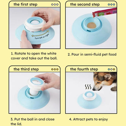 Calmer Baths, Happier Pets — Lick Ball Slow Feeder & Enrichment Toy