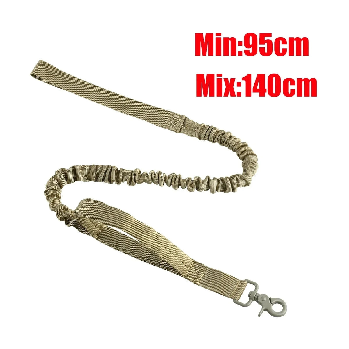 Tactical Bungee Dog Leash - Shock-Absorbing & Reflective - Petmartopia