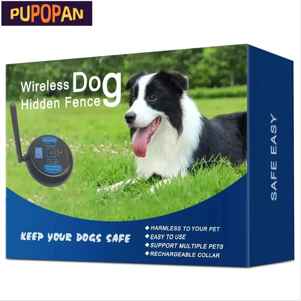 Wireless Pet Fence System - Safe Boundary Training - Petmartopia
