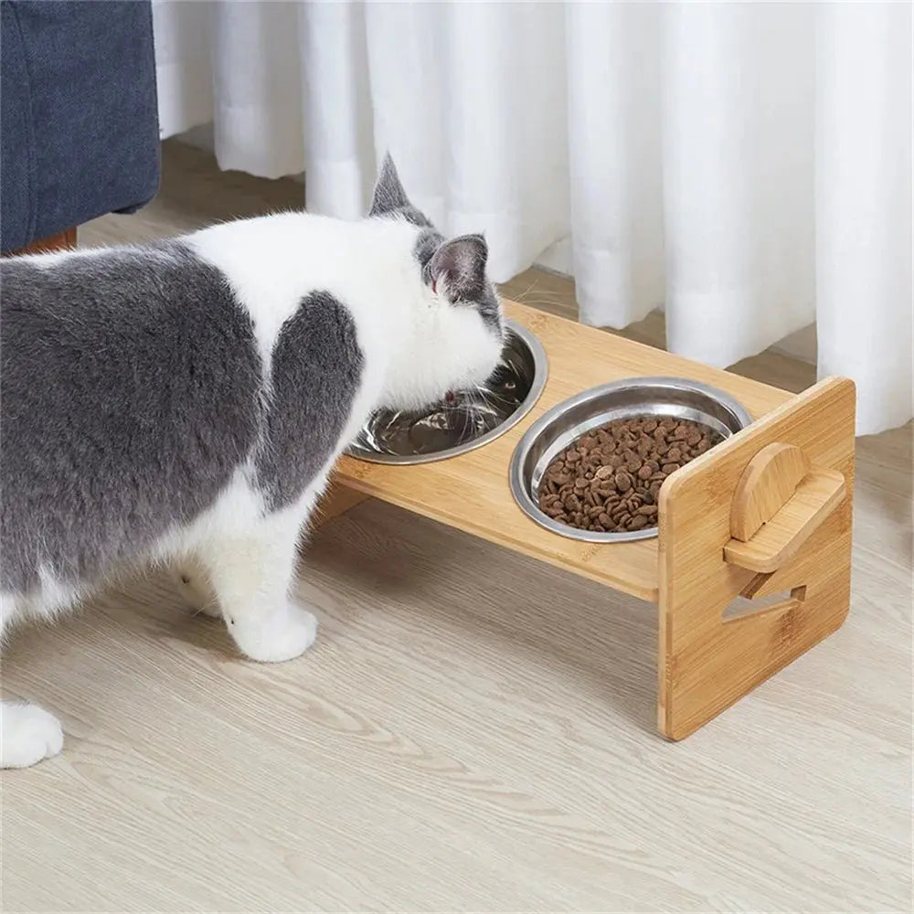 Adjustable Elevated Pet Bowls - Petmartopia