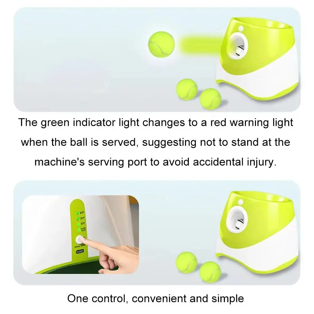 Automatic Dog Ball Launcher Interactive - Fetch Machine - Petmartopia