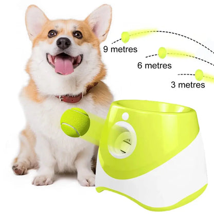 Automatic Dog Ball Launcher Interactive - Fetch Machine - Petmartopia