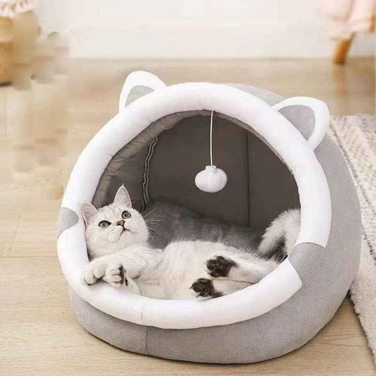 The Cozy Cave Bed - Petmartopia