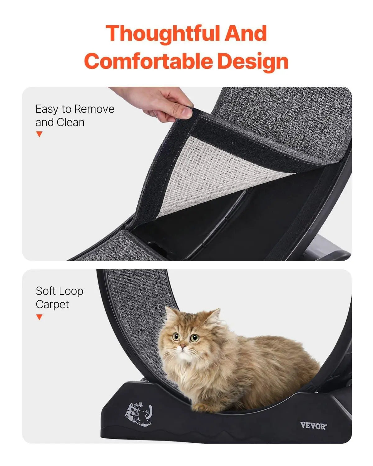 Beds & Furniture Black Cat Exercise Wheel