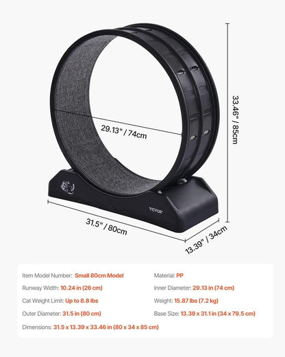 Beds & Furniture Black Cat Exercise Wheel