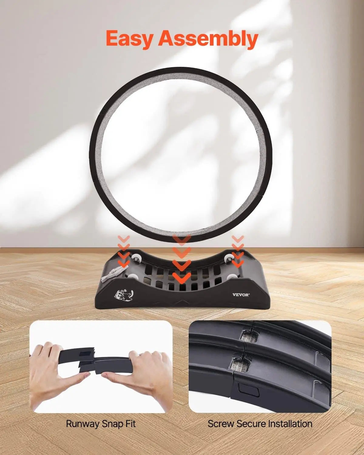 Beds & Furniture Black Cat Exercise Wheel