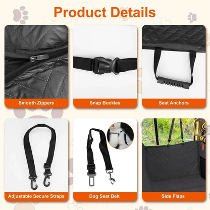 Dog Car Seat Cover - Petmartopia