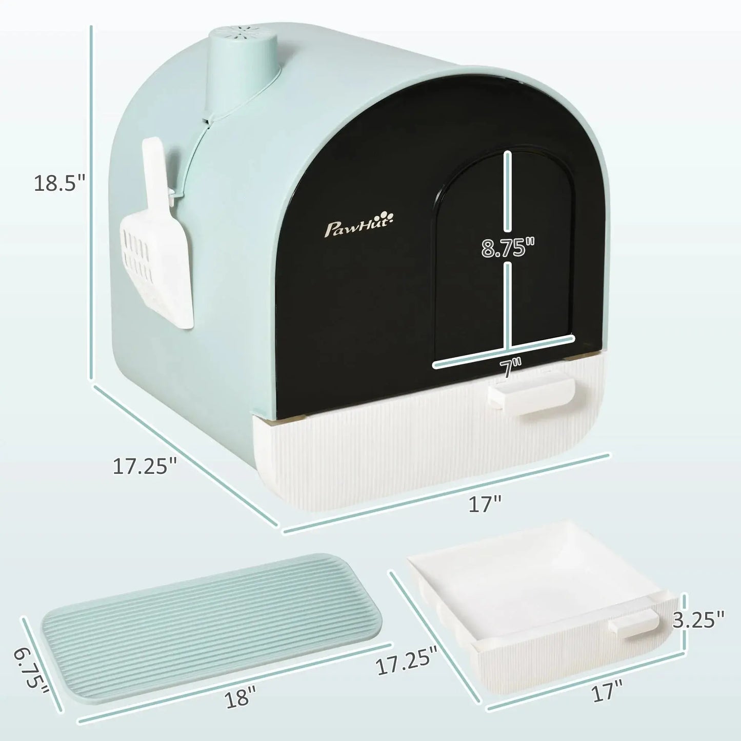 Cat Accessories Cat Litter Box with Lid