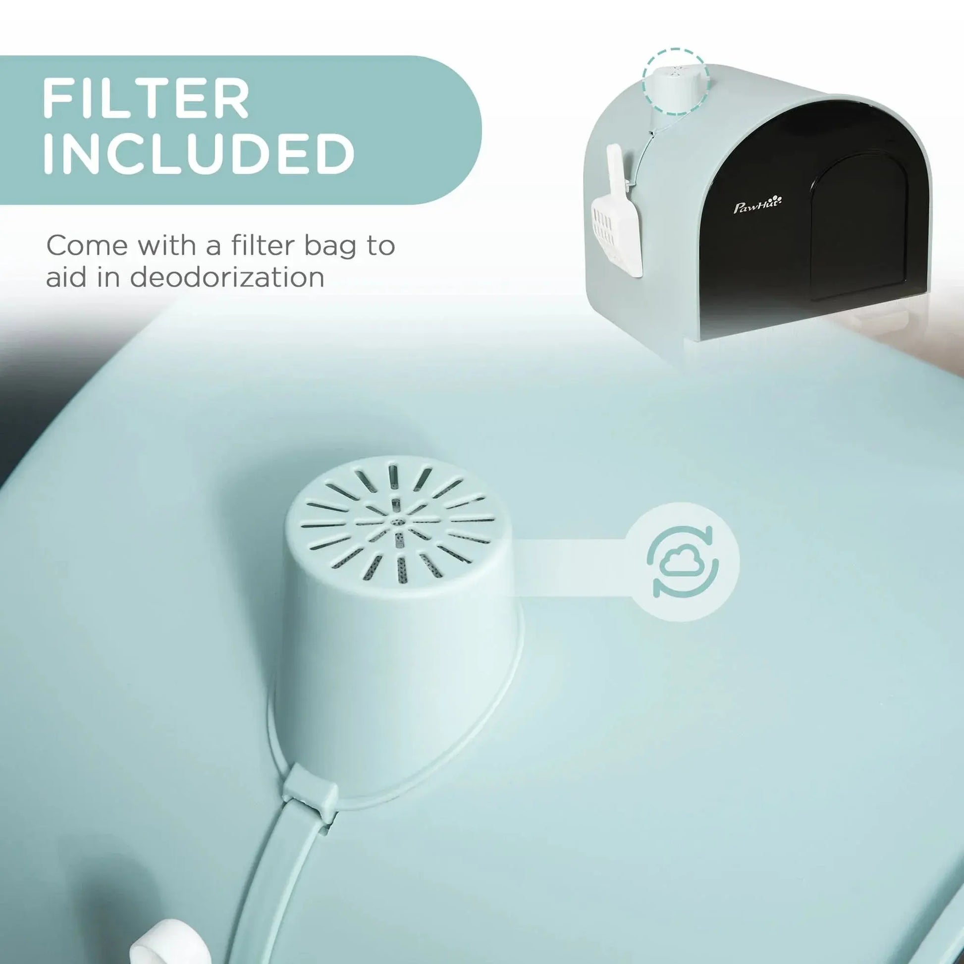 Cat Accessories Cat Litter Box with Lid