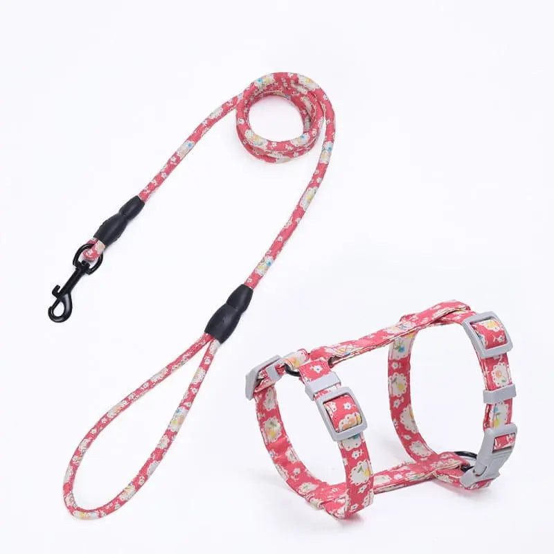 Cat Harness Escape Proof I Shaped Chest Design – Secure Fit - Petmartopia