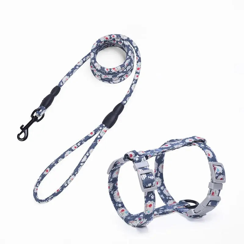 Cat Harness Escape Proof I Shaped Chest Design – Secure Fit - Petmartopia