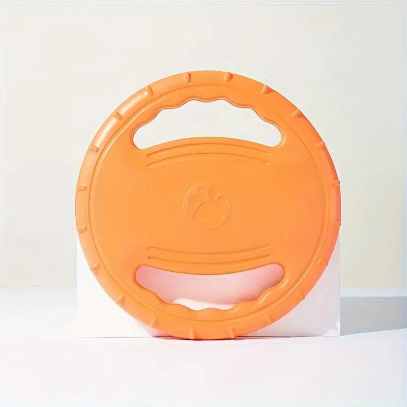 Dog Flying Disc Toy Durable - Soft Rubber by Petmartopia - Petmartopia